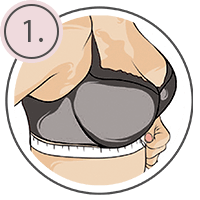 Underbust measurement