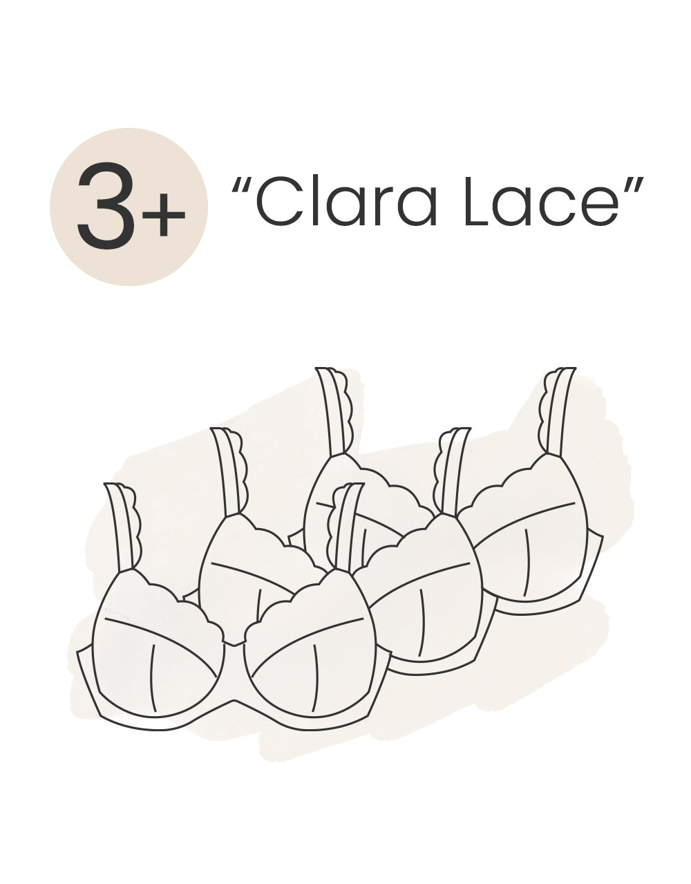 BH-Set 3+ "Clara Lace"