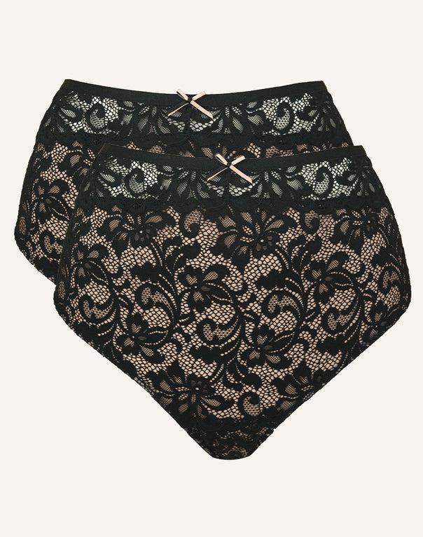 High-Panty-Set 2x "True Luna" night