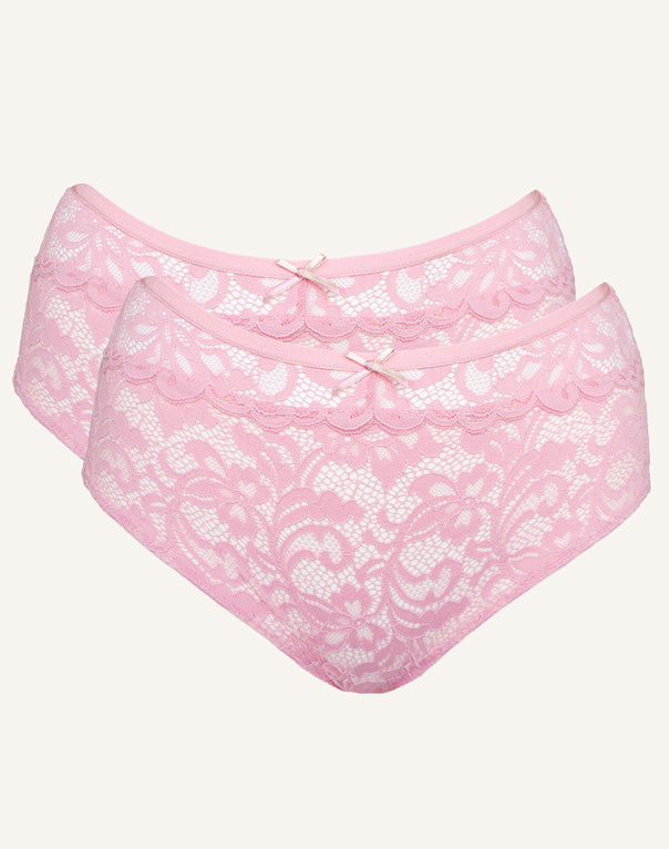 High-Panty-Set 2x "True Luna" ombré dawn