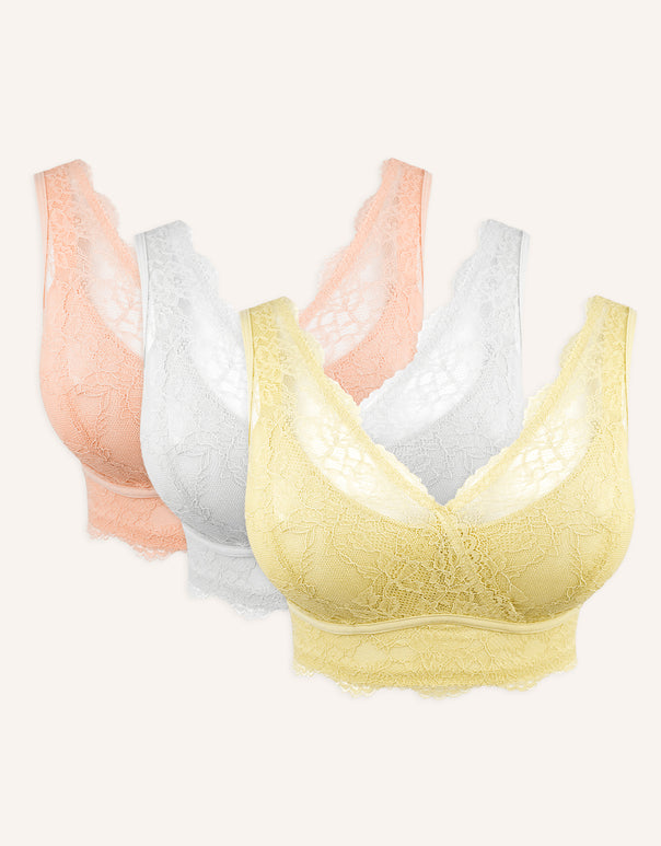 Bralette Set 3x Emilia Bright