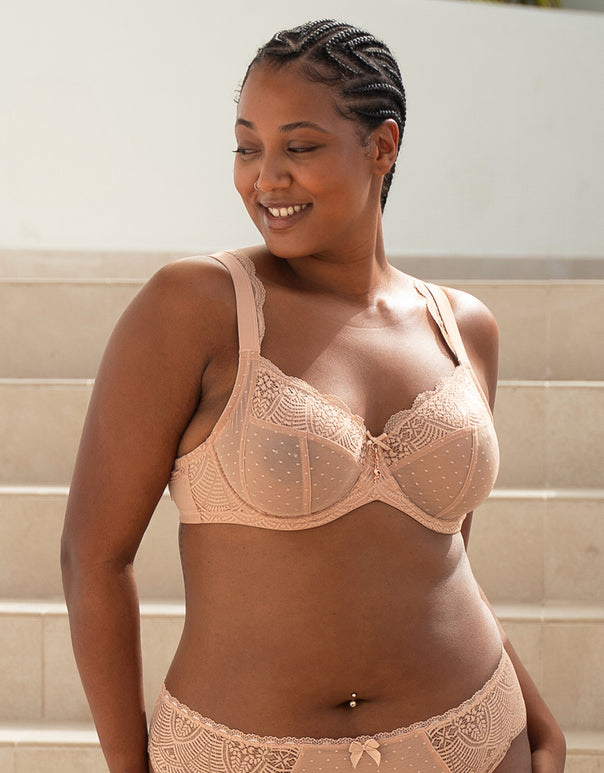 BH "Clara Lace" cappuccino