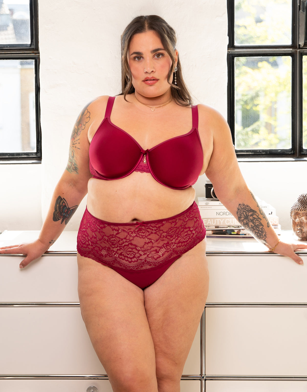 Bra Lucy Bordeaux