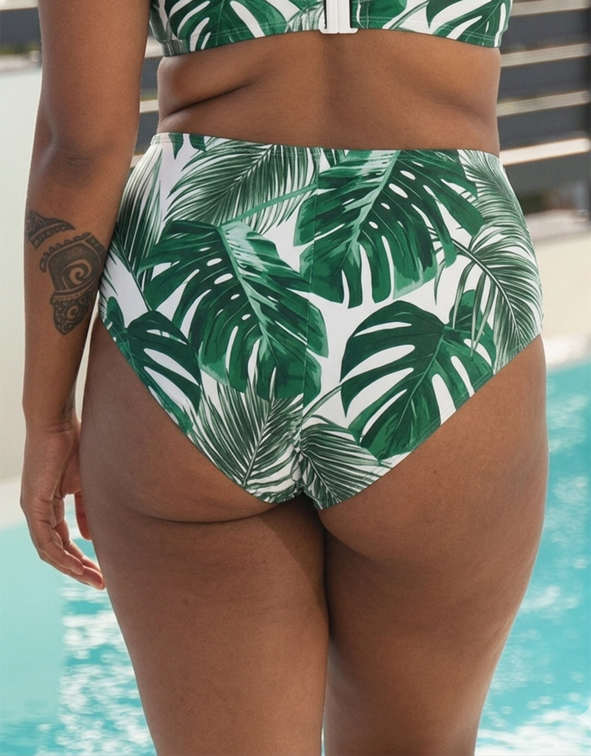 Fold Over Bikini High Panty Monaco Bali