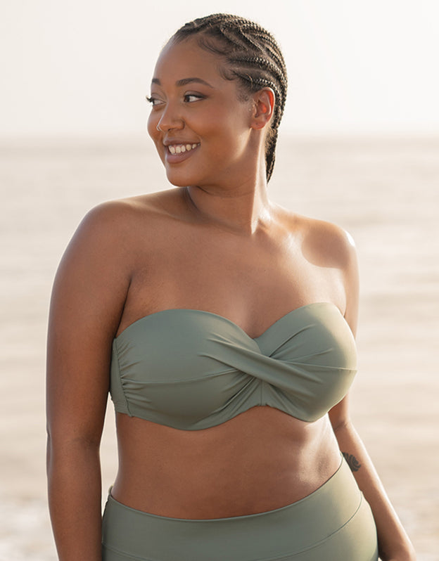 Multiway Bikini Monaco khaki