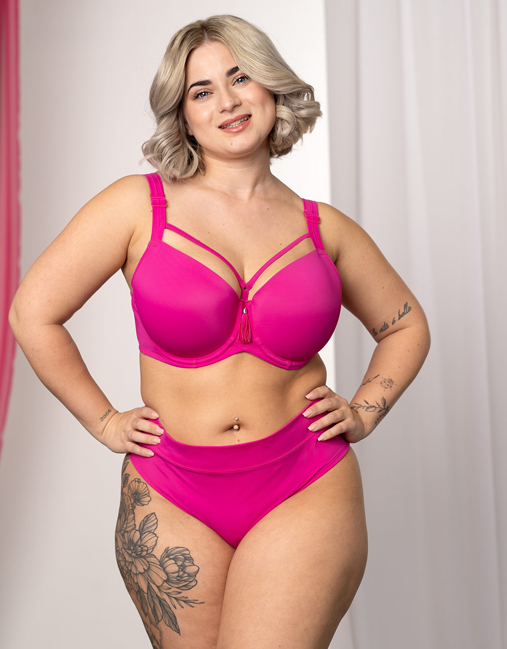 Bikini-Top "Palma" pink