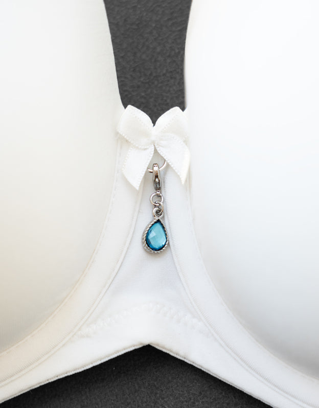 Bra Charm Jewel Aqua