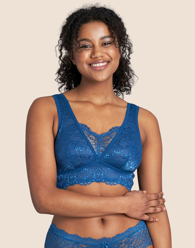 Bralette "Eliana" ocean