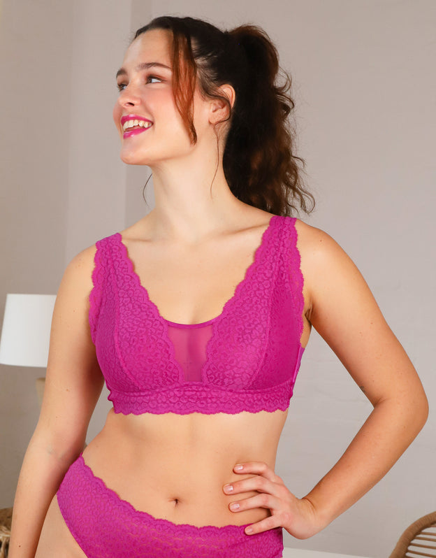 Bralette Elva orchid