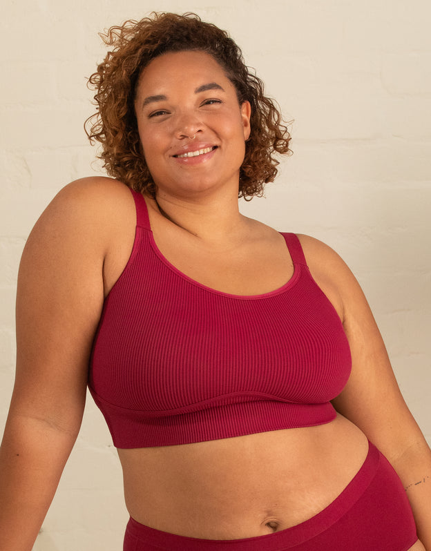 Bustier Freeda Bordeaux