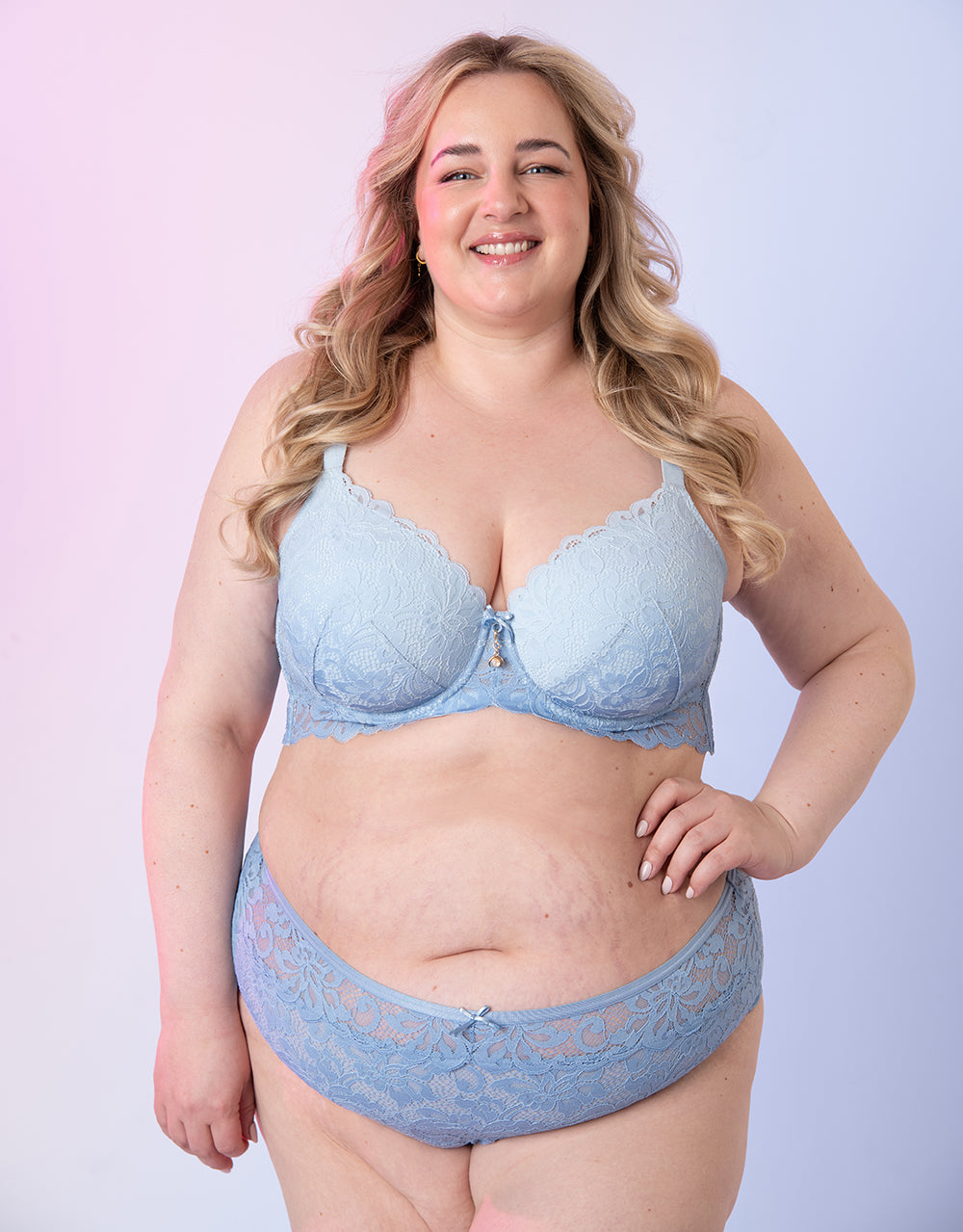 High-Panty "True Luna" ombré sky