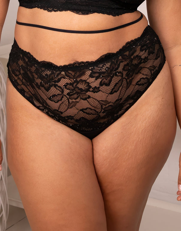 High String Elva Glam black