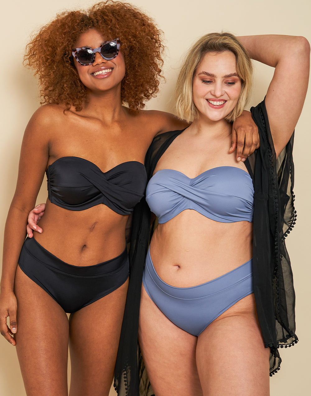 Bikini-High-Panty "Monaco" black