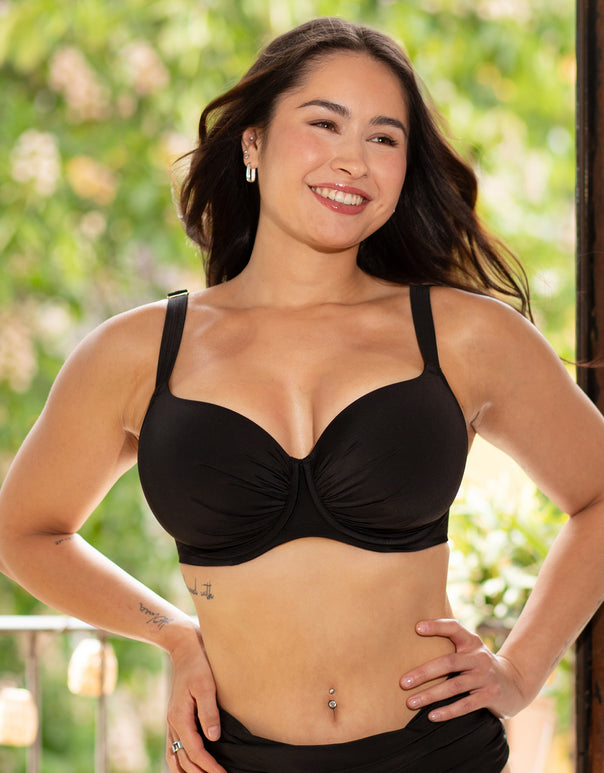 Moulded Bikini Top Valencia Chic Black