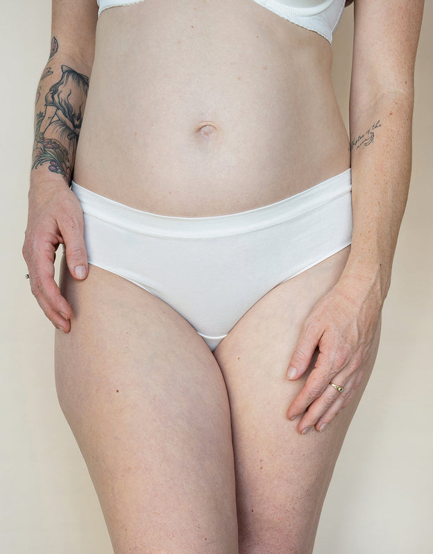 Panty-Set 2x "Cotton Basic" ivory