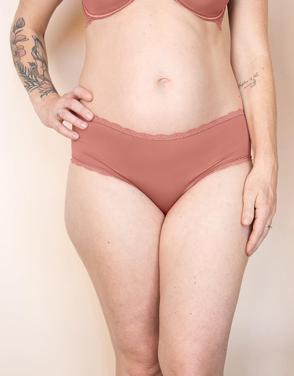 Panty "Basic" terra