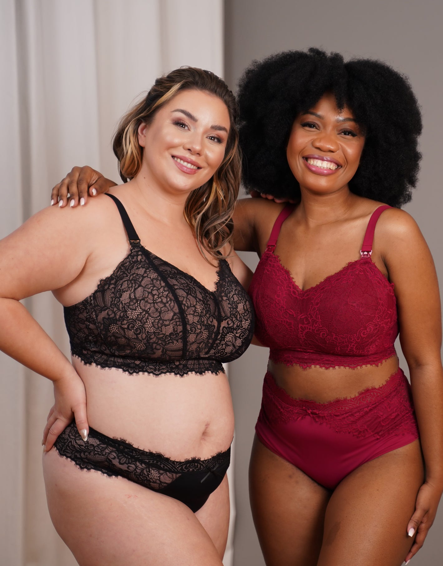 Still-Bralette "Sensla" black/beige