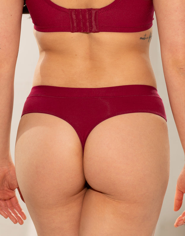 String "Cozy Basic" bordeaux